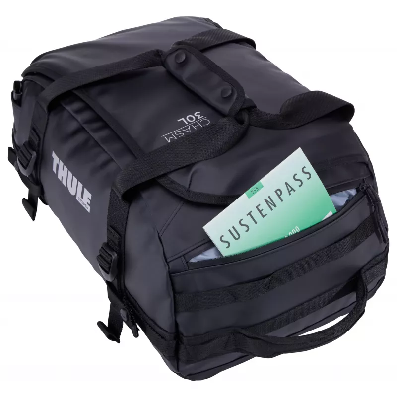 Thule Chasm TDSD301 musta merimiessäkki 30 L polyesteri