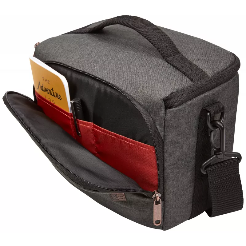 Case Logic Era CECS-103 Obsidian Toploader-laukku harmaa