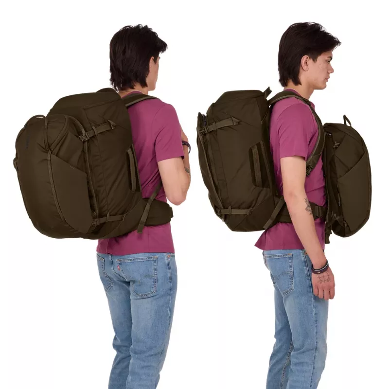 Thule TLPM260 Deep Khaki reppu matkareppu polyesteri