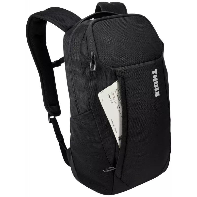 Thule Accent TACBP2115 reppu matkareppu musta kierrätetty polyesteri