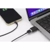Kensington CA1010 USB-C - USB-A M/F -sovitin, USB-C, USB-A, musta