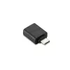Kensington CA1010 USB-C - USB-A M/F -sovitin, USB-C, USB-A, musta