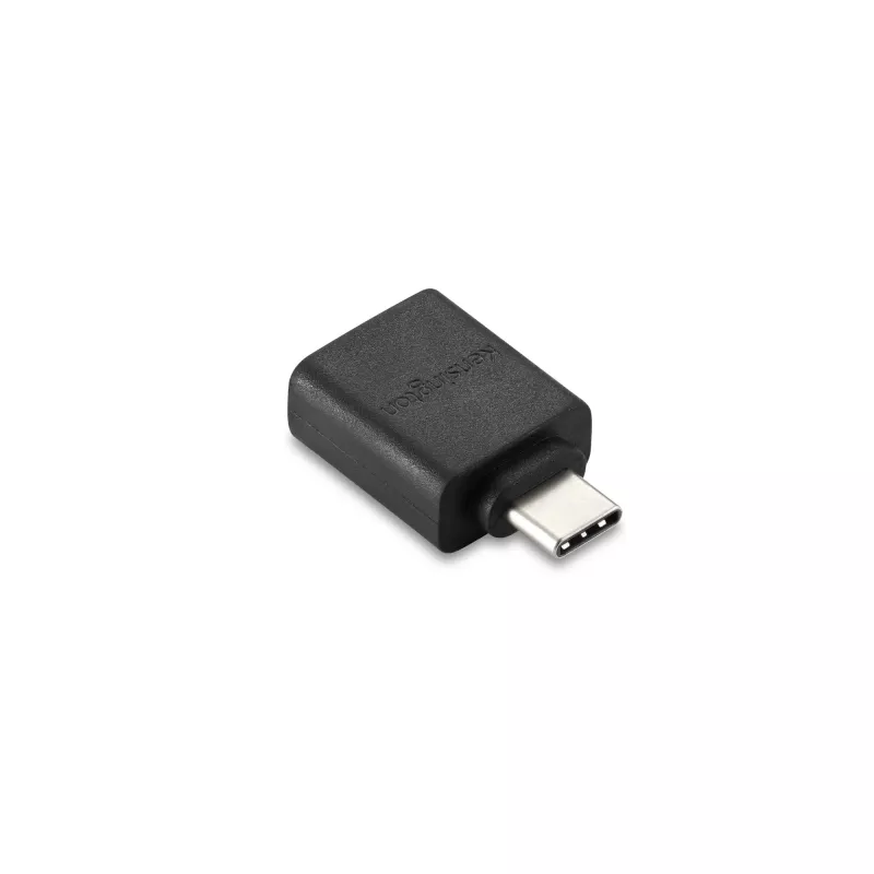 Kensington CA1010 USB-C - USB-A M/F -sovitin, USB-C, USB-A, musta