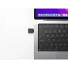 Kensington CA1010 USB-C - USB-A M/F -sovitin, USB-C, USB-A, musta