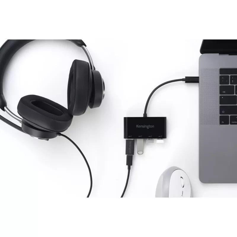 Kensington CH1200 USB-C 10Gbps 4-porttinen keskitin