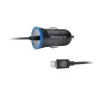 Kensington PowerBolt™ 2.4 autolaturi – musta, auto, savukkeensytytin, 1 m, musta