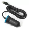 Kensington PowerBolt™ 2.4 autolaturi – musta, auto, savukkeensytytin, 1 m, musta