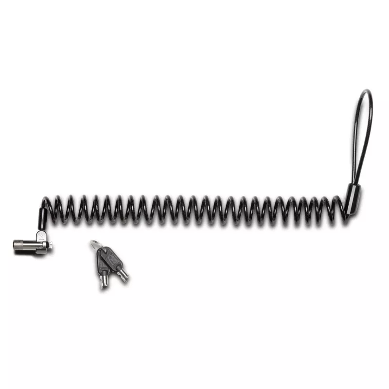 Kensington NANO PORTABLE KEYED LOCK KD, 2,3 m, avain, musta