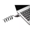 Kensington NANO PORTABLE KEYED LOCK KD, 2,3 m, avain, musta