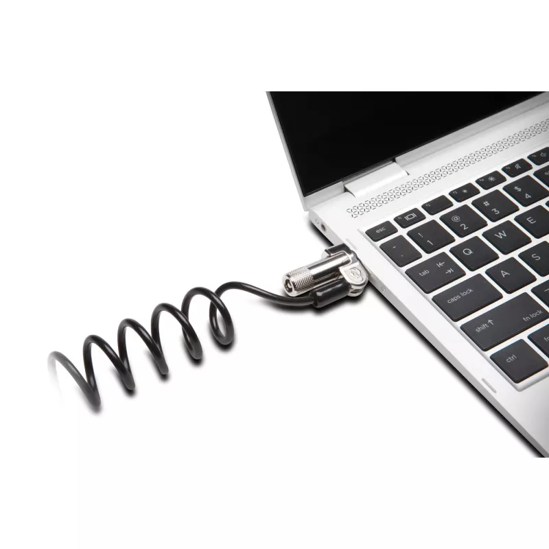 Kensington NANO PORTABLE KEYED LOCK KD, 2,3 m, avain, musta