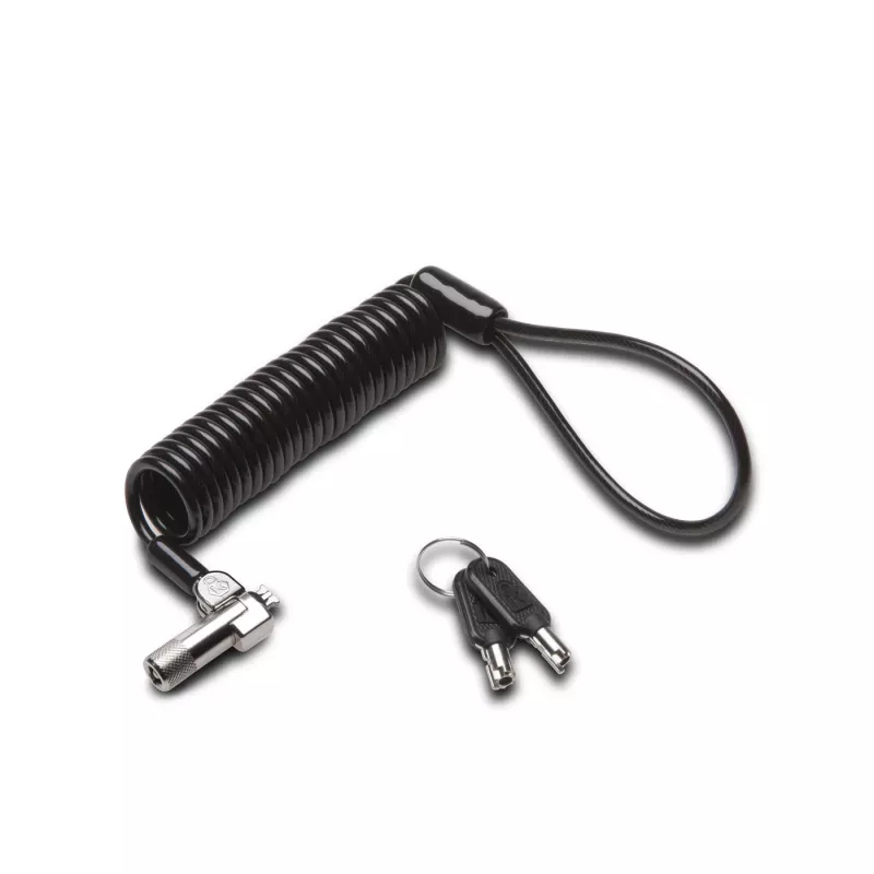 Kensington NANO PORTABLE KEYED LOCK KD, 2,3 m, avain, musta