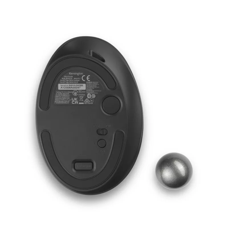 Trackball Kensington Pro Fit Ergo TB550 RF langaton + Bluetooth