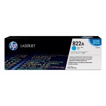 HP 822A syaani alkuperäinen LaserJet-värikasetti 1 kpl