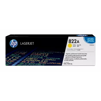 HP 822A keltainen alkuperäinen LaserJet-värikasetti 1 kpl