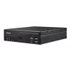 Shuttle ohut PC DH610, S1700, 1x HDMI, 2x DP, 1x 2,5 tuumaa, 2x M.2, 2x LAN (Intel 1G + 2.5G), 2x COM, 24/7 jatkuva käyttö, sis. VESA