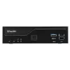 Shuttle ohut PC DH610, S1700, 1x HDMI, 2x DP, 1x 2,5 tuumaa, 2x M.2, 2x LAN (Intel 1G + 2.5G), 2x COM, 24/7 jatkuva käyttö, sis. VESA