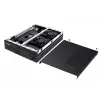 Shuttle ohut PC DH610, S1700, 1x HDMI, 2x DP, 1x 2,5 tuumaa, 2x M.2, 2x LAN (Intel 1G + 2.5G), 2x COM, 24/7 jatkuva käyttö, sis. VESA