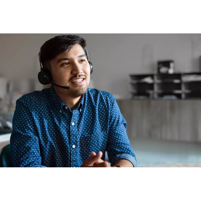 HP UC Wireless Duo -kuulokemikrofoni, langaton, toimisto/callcenter, 310 g, kuulokemikrofoni, musta