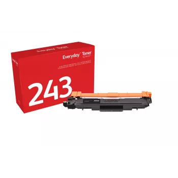Everyday™ musta värikasetti Xeroxilta, yhteensopiva Brother TN-243BK kanssa, suuri kapasiteetti