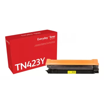 Everyday™ keltainen värikasetti Xeroxilta, yhteensopiva Brother TN-423Y kanssa, suuri kapasiteetti