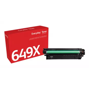 Everyday™ musta värikasetti Xeroxilta, yhteensopiva HP 649X (CE260X) kanssa, suuri kapasiteetti