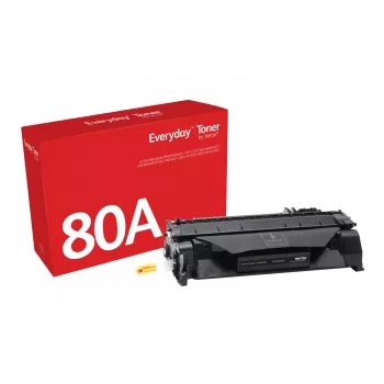 Everyday™ musta Xerox-värikasetti yhteensopiva HP 80A (CF280A) kanssa, vakiokapasiteetti