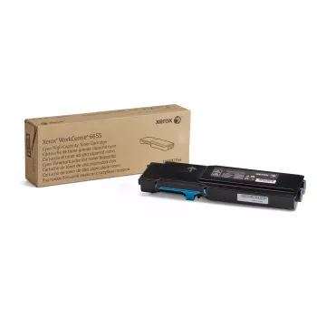 Xerox Genuine WorkCentre® 6655/6655i syaani värikasetti suurella kapasiteetilla (7500 sivua) - 106R02744