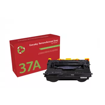Everyday™ Mono uudelleenvalmistettu värikasetti Xeroxilta, yhteensopiva HP 37A (CF237A) kanssa, vakiokapasiteetti
