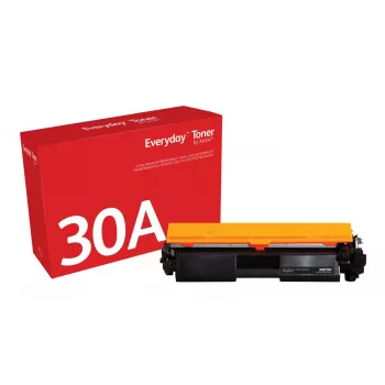 Everyday™ musta värikasetti Xeroxilta, yhteensopiva HP 30A (CF230A) kanssa, vakiokapasiteetti