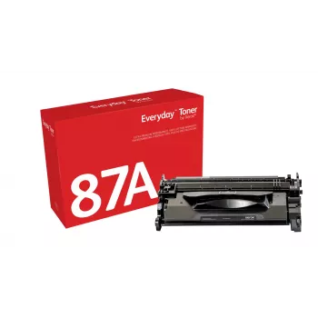Everyday™ musta värikasetti Xeroxilta, yhteensopiva HP 87A (CF287A) kanssa, vakiokapasiteetti