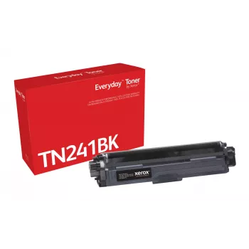 Everyday™ musta värikasetti Xeroxilta, yhteensopiva Brother TN241BK kanssa, vakiokapasiteetti