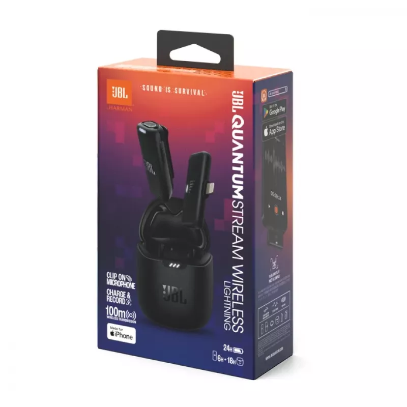 JBL JBLSTRMWLLGHTBLK mikrofoni musta