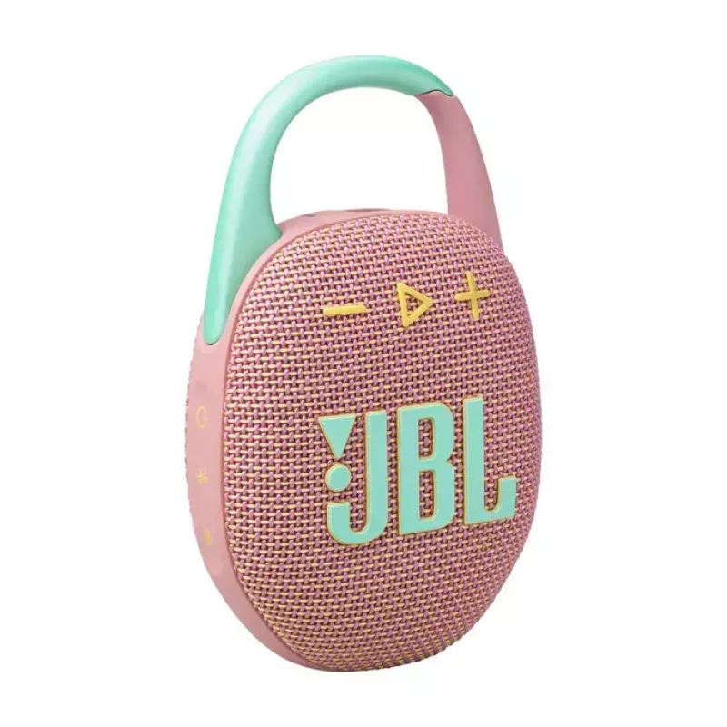 JBL Clip 5 kannettava Bluetooth-kaiutin, pinkki