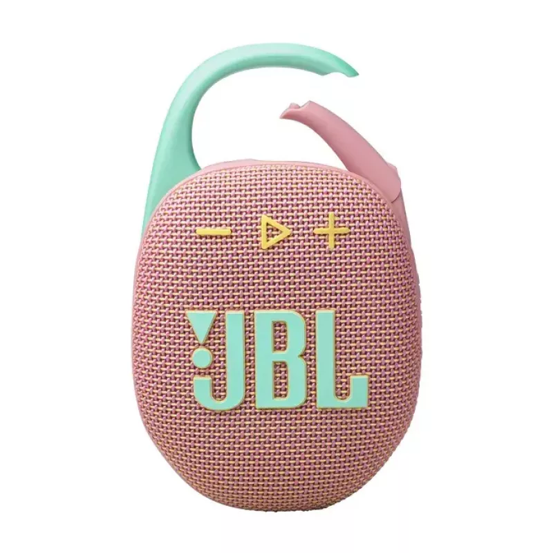 JBL Clip 5 kannettava Bluetooth-kaiutin, pinkki