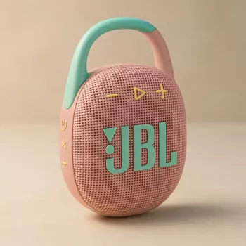 Kannettava kaiutin JBL Clip 5 minttu (JBLCLIP5PINK)