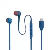 JBL Tune 310C USB headset johdollinen in-ear puhelut/musiikki USB Type-C sininen