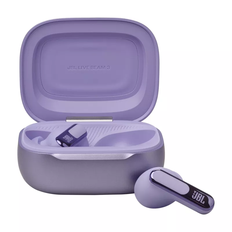 JBL Live Beam 3 headset langaton in-ear puhelut/musiikki/urheilu/arki Bluetooth violetti
