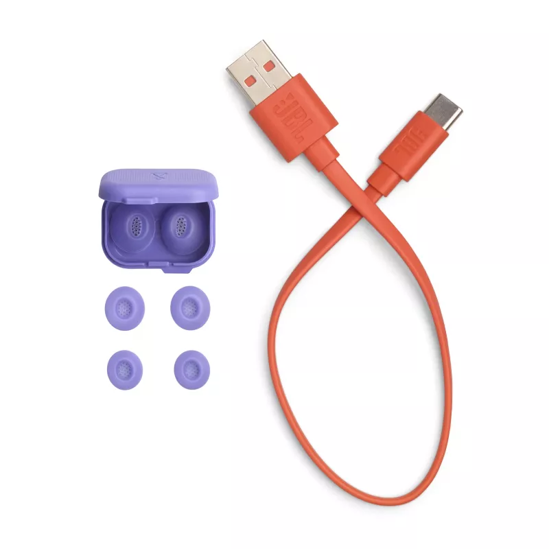JBL Tune Flex 2 Ghost Edition headset True Wireless Stereo (TWS) in-ear puhelut/musiikki Bluetooth violetti