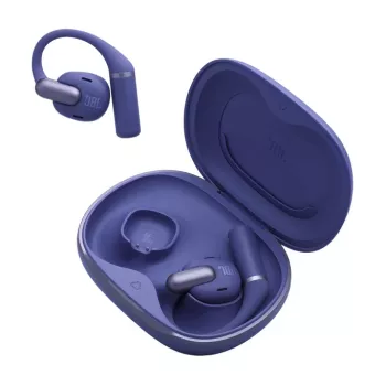 JBL Sense Pro TWS-kuulokkeet korvakoukulla, Bluetooth, USB-C-latausteline, 20–40000 Hz, sininen, 95,2 g