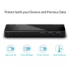 TP-Link UH700 USB-keskitin USB 3.2 Gen 1 (3.1 Gen 1) Micro-B 5000 Mbit/s musta
