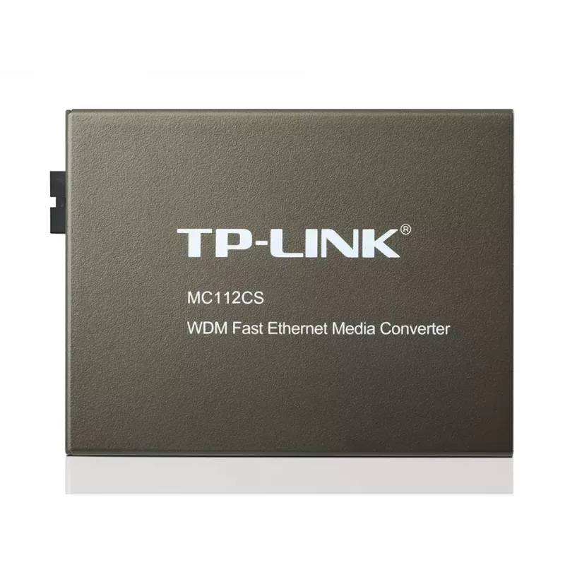 TP-Link MC112CS verkkomediamuunnin 100 Mbit/s yksimuotokuitu musta