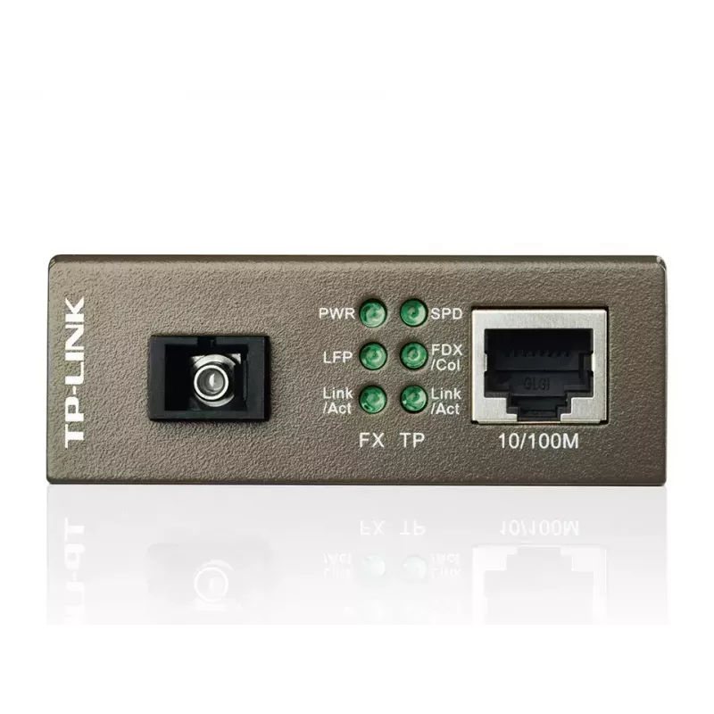 TP-Link MC112CS verkkomediamuunnin 100 Mbit/s yksimuotokuitu musta