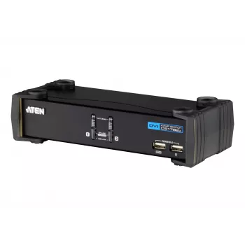 ATEN CS1762A KVM-kytkin musta