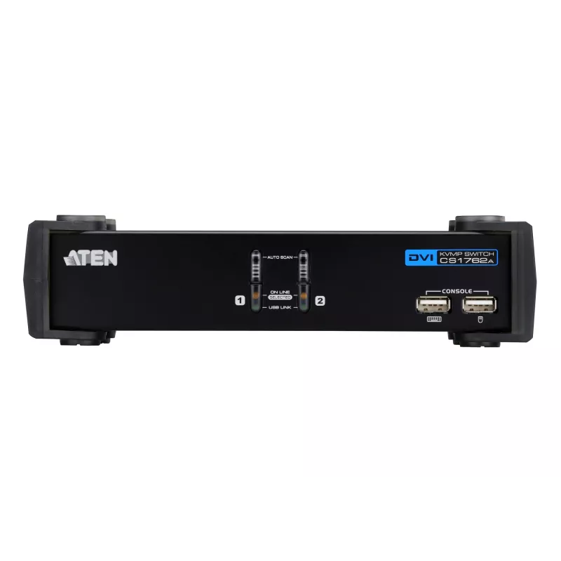 ATEN CS1762A KVM-kytkin musta