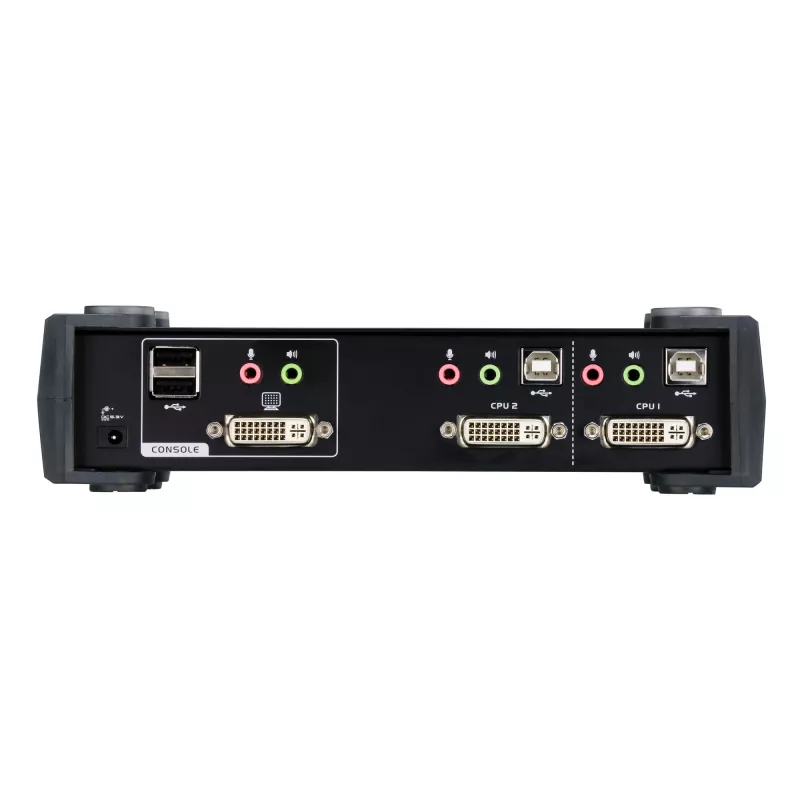ATEN CS1762A KVM-kytkin musta