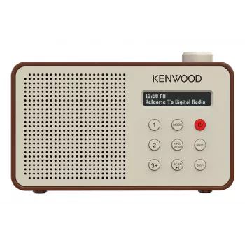 Kenwood CRM25DABT kannettava digitaaliradio mokka