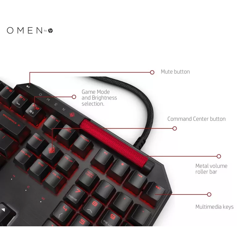 HP OMEN by Sequencer näppäimistö