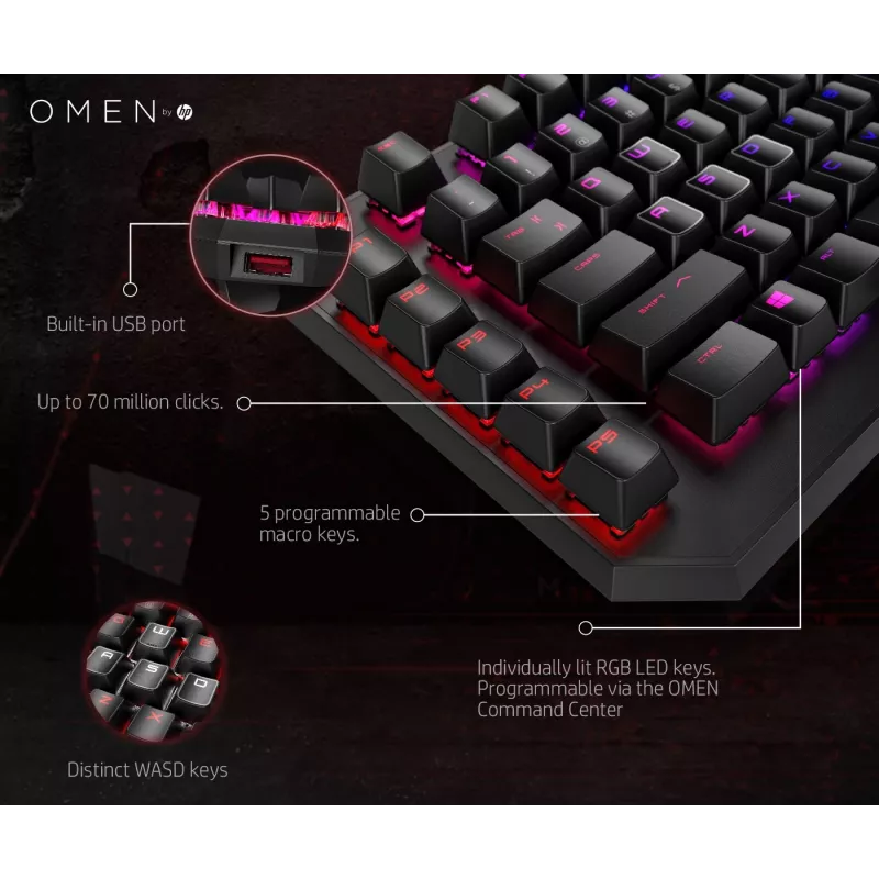 HP OMEN by Sequencer näppäimistö
