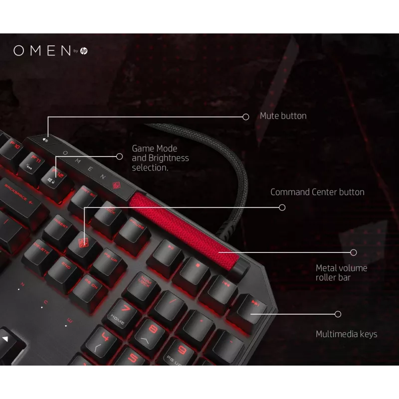 HP OMEN by Sequencer näppäimistö