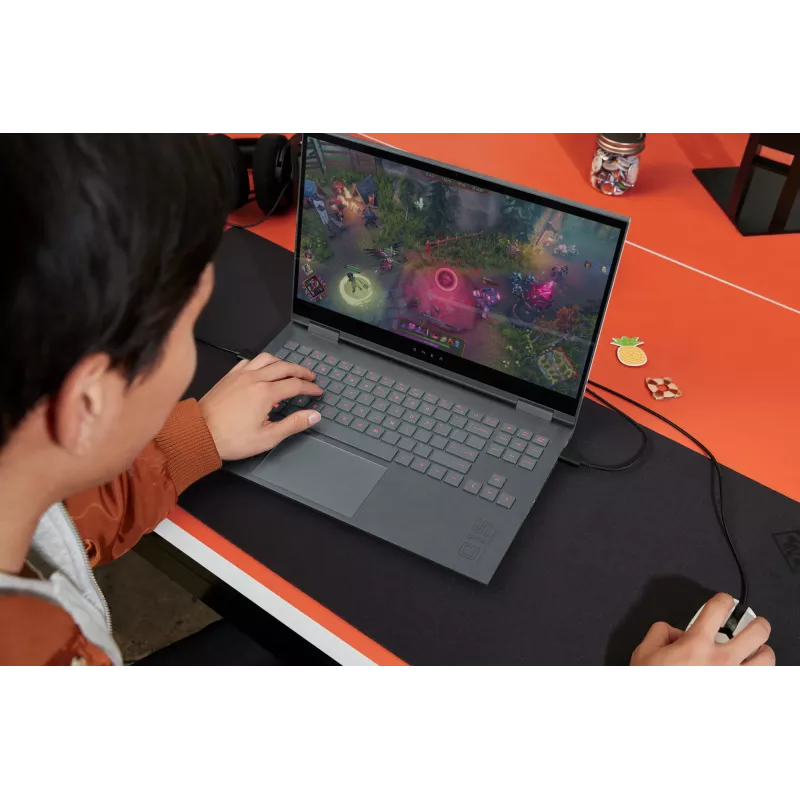 HP OMEN by Reactor hiiri, oikeakätinen, optinen, USB Type-A, 16000 DPI, 0,2 ms, musta